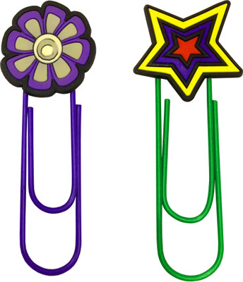 

Gayatri Creations GOOD LARGE PLASTIC PAPER CLIP(Set of 2, Multicolor)