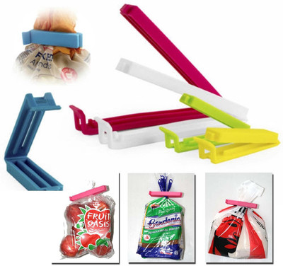 

Lowprice Online Small Large Plastic Seal Clip(Set of 12, Multicolor)