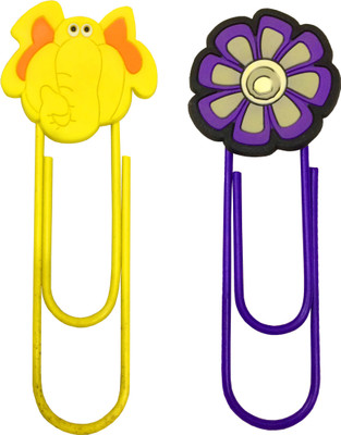 

Gayatri Creations GOOD LARGE PLASTIC PAPER CLIP(Set of 2, Multicolor)