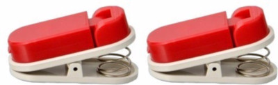 

Weltbild Smart Small Plastic Paper Clip(Set of 2, Red)