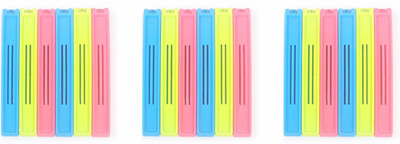 

Sphiron Premium Large Plastic Food Clip(Set of 18, Multicolor)