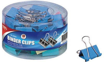 

Deli Assorted 25mm Metal Binder Clip (Set Of 2)(Set of 2, Assoted)