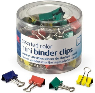 

Officemate International Mini Metal Paper Clip(Set of 1, Multicolour)