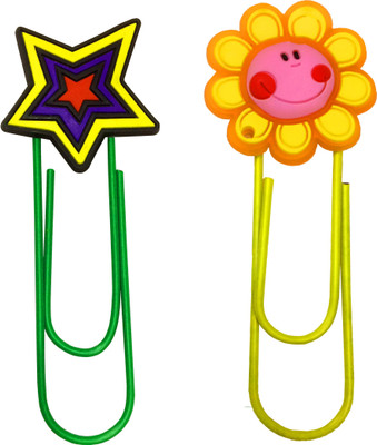 

Gayatri Creations GOOD LARGE PLASTIC PAPER CLIP(Set of 2, Multicolor)