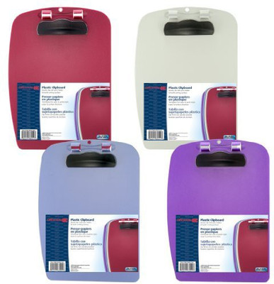 

Officemate International Letter Size Plastic File Clip Board(Set of 1, Multicolour)