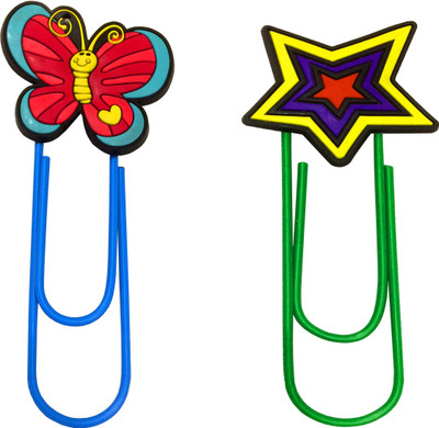 

Gayatri Creations GOOD LARGE PLASTIC PAPER CLIP(Set of 2, Multicolor)