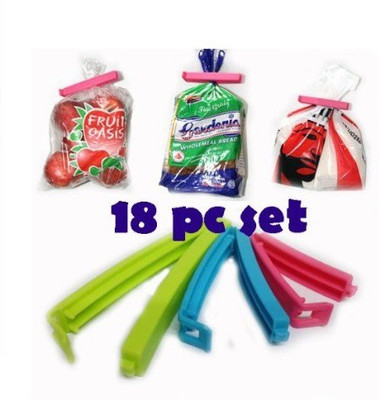 

JLT Mini Series 2.4 inch Small Plastic Food Seal(Set of 6, Multicolor)
