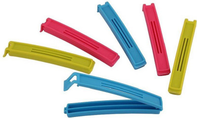 

SND Smart Medium Plastic Food Pouch Clip(Set of 6, Multicolor)