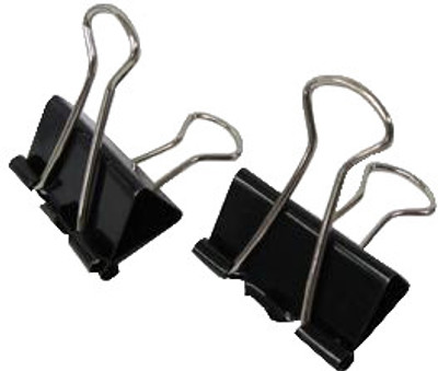 

Yihai Metal Binder Clip(Set of 2, Black)
