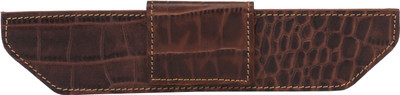 

Walletsnbags CL2 large Leather Paper Clip(Set of 1, Brown, Beige)