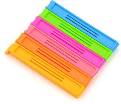 

Italish Smart Small Plastic Bag Clip Holder(Set of 6, Multicolor)