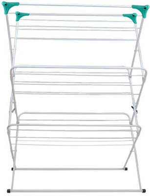 80 Off On Sundex Steel Floor Cloth Dryer Stand Crome Plated Steel