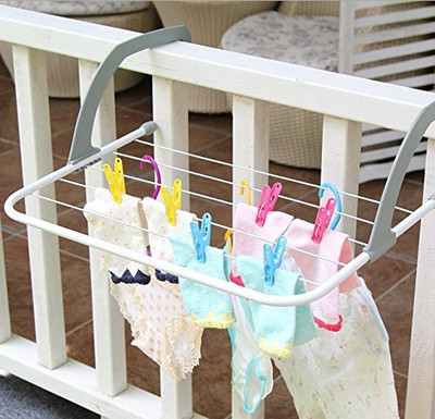 

Okayji Steel Wall Cloth Dryer Stand(White)