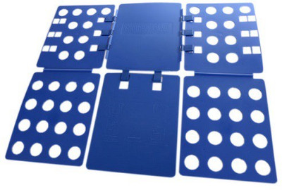 Connectwide CLOTHES FOLDER TRAY Plastic Floor Cloth Dryer Stand(Blue) available at flipkart for Rs.699