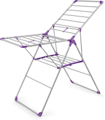 

Bonita Geant Steel Floor Cloth Dryer Stand(Silver)