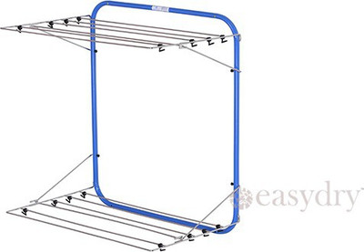 Easy Dry Systems Stainless Steel Wall Cloth Dryer Stand(Purple, Pack of 1)