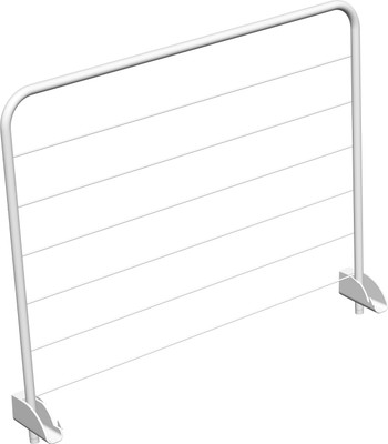 

Gimi Steel Wall Cloth Dryer Stand(White)
