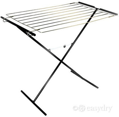 

Easy Dry Systems Stainless Steel Floor Cloth Dryer Stand(Black, Pack of 1)