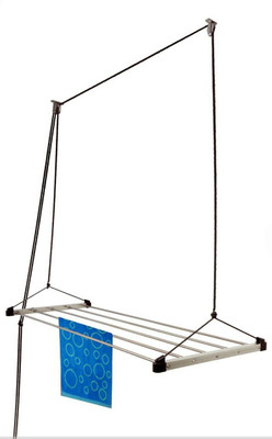 

Lakshaya 5 pipes 7feet Economy Stainless Steel Ceiling Cloth Dryer Stand(Steel)