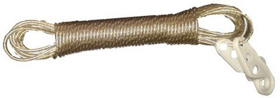 

Avani Industries Plastic Rope Steel Retractable Clothesline(10 m)