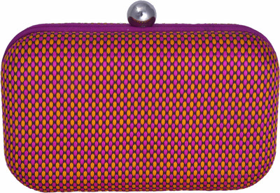 

Posh Casual Purple Clutch