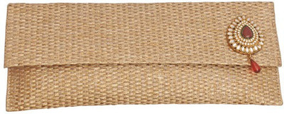 

Pretty Krafts Party Brown Clutch