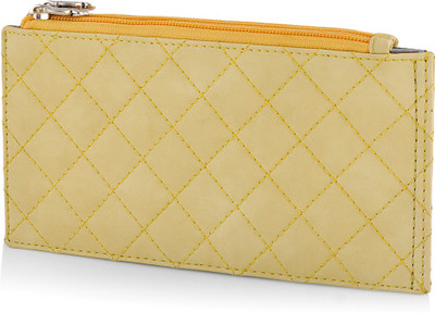 

Butterflies Casual Yellow Clutch