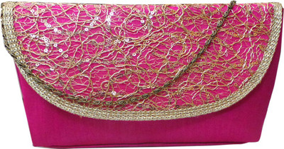 

Bhamini Party Pink Clutch
