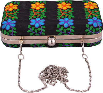 

Arisha kreation Co Party Black Clutch