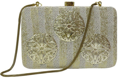 

Deepsum Party Gold Clutch