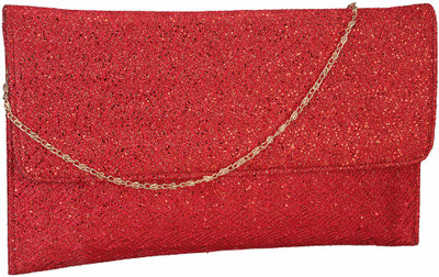 Contrast Party Red Clutch