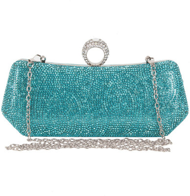 

Reedra Party Blue Clutch