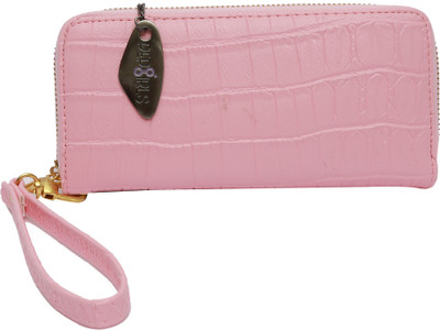 

Pepgirls Casual Pink Clutch