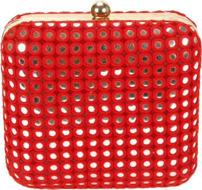 

Adaira Party Red Clutch