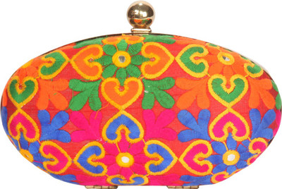 

Advika Party Pink, Green, Blue Clutch, Blue;green;pink