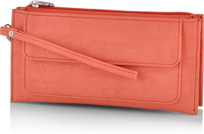Butterflies Casual Pink Clutch