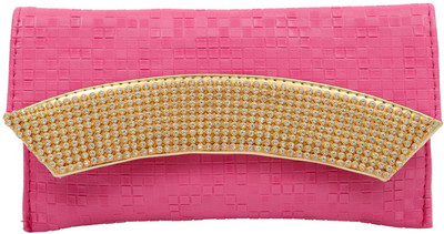 

Bagaholics Casual Pink Clutch