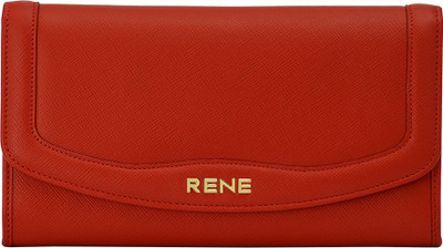 

Rene Formal Red Clutch