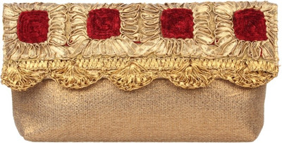 

Art Horizons Casual Maroon Clutch