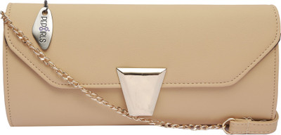 

Pepgirls Party Beige Clutch