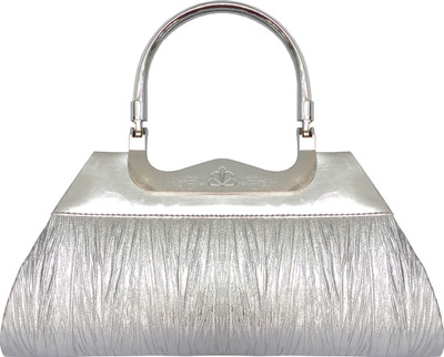 

Feliza Party Silver Clutch