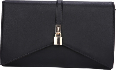 

Fur Jaden Casual Black Clutch