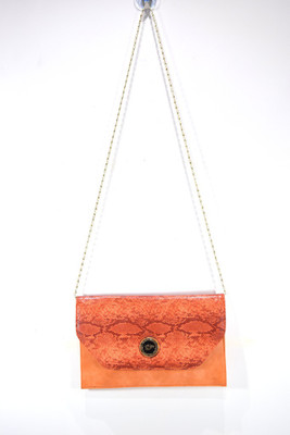 

Moochies Casual Orange Clutch