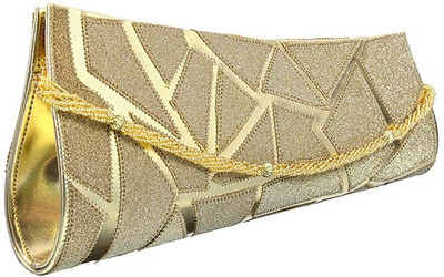 

Metro Casual Gold Clutch