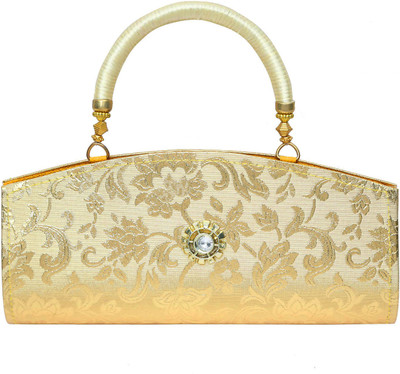 

Jolie Formal Gold Clutch