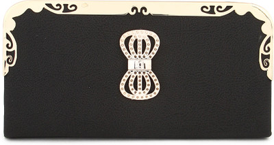 

D Austin King Party Black Clutch