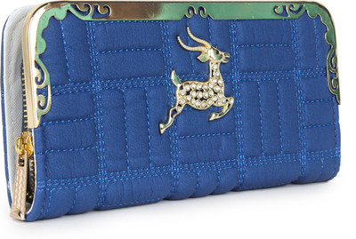 

Star Style Casual Blue Clutch