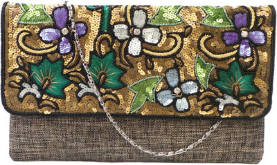 

Bhamini Party Black Clutch