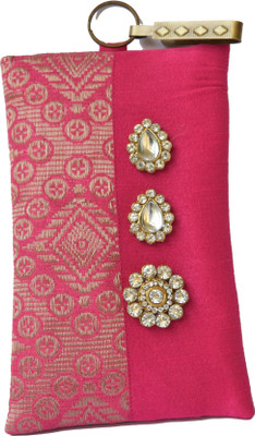 

Mahadev Exports Party Pink Clutch