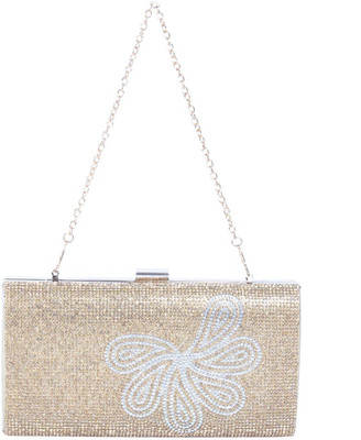 

Reedra Party Gold Clutch